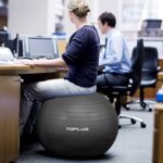 Gymnastikball Sitzball Extra dicker Yoga-Ballstuhl – Bild 10