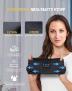 LC-dolida Bluetooth Schlafkopfhoerer 5.4 – Schlaf Stirnband Kopfhoerer fuer Sport, Reisen & Yoga – Bild 7