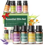 Ätherische Öle Set für Diffuser 12 x 10ml | 8 x 10ml - 100% Naturrein Aroma Diffuser Aromatherapie Öl Aromaöl Duftöle - Essential Oils