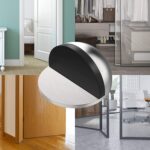 ACGAM Edelstahl Boden Türstopper Selbstklebender – Bild 12
