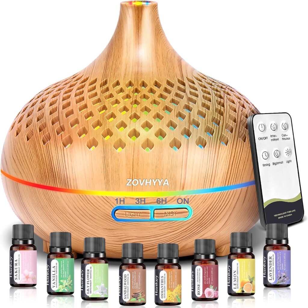 500 ml Aroma-Diffuser - LED & Fernbedienung