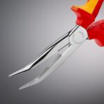 KNIPEX Flachrundzange mit Schneide – Bild 20