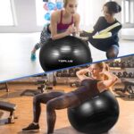 Gymnastikball Sitzball Extra dicker Yoga-Ballstuhl – Bild 16