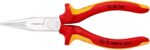 KNIPEX Flachrundzange mit Schneide (Radiozange) 1000V-isoliert (160 mm) 25 06 160 – Bild 8
