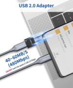 JSAUX USB Typ C Adapter [2 Stück] – Bild 12