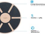 sportyAnis® Premium Balance-Board Holz – Bild 16