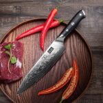 SHAN ZU Damastmesser Kochmesser 67 Schichten – Bild 14