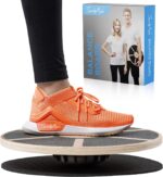 sportyAnis® Premium Balance-Board Holz – Bild 15