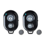Neuftech 2 pcs Bluetooth Funk Selfie Fernauslöser Selbstauslöser Fernbedienung
