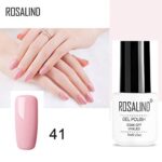 RROSALIND 6 Farben Gel Nagellack, UV LED Gel Nagellack Gel Nail Polish für Nagel-Design Kit 7ml 6pcs – Bild 5