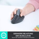 Logitech MX Vertical, Ergonomische kabellose Maus 4000dpi – Bild 2
