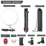 Neewer LED-Ringlicht mit 137,2 cm Stativ – Bild 7