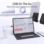 Syntech USB C Adapter 2 Stücke OTG USB Typ C auf USB3 Adapter – Bild 7