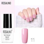 RROSALIND 6 Farben Gel Nagellack, UV LED Gel Nagellack Gel Nail Polish für Nagel-Design Kit 7ml 6pcs – Bild 4