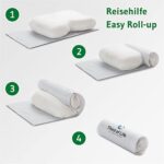 NuMOON - Orthopädisches Nackenstützkissen / Seitenschläferkissen – Bild 6