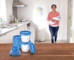 Philips AVENT SCF618/10 Aufbewahrungssystem für Muttermilch, Becher inklusive Deckel, Adapter – Bild 4