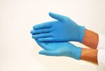 Nitrilhandschuhe 200 Stück Box M, Blau Einweghandschuhe – Bild 4