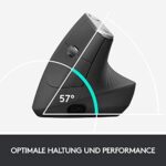Logitech MX Vertical, Ergonomische kabellose Maus 4000dpi – Bild 3