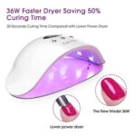 UV LED Lampe Nageltrockner für Gelnägel – Bild 3