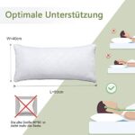 Viewstar Kopfkissen ausgewählte Füllung Mikrofaser – Bild 5