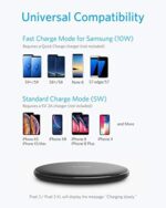 Wireless Charger Ladepad, Kabelloses 10W Ladegerät – Bild 3