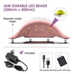 UV LED Lampe Nageltrockner für Gelnägel – Bild 4