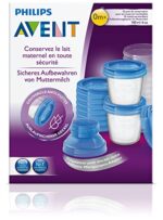 Philips AVENT SCF618/10 Aufbewahrungssystem für Muttermilch, Becher inklusive Deckel, Adapter – Bild 5