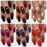 AIMEILI UV LED Gellack mehrfarbig ablösbarer Gel Nagellack Gel Nail Polish Set – Bild 2