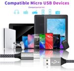 Nylon Micro USB Schnellladekabel 4 Pack – Bild 7