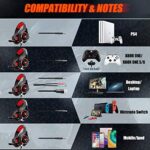 PUPATIO Gaming Headset für PS5 PS4 Xbox Series PC – Bild 5