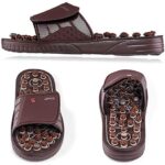 BYRIVER Akupressur Fussmassagegerät Massage Hausschuhe Sandalen Reflexzonenmassage Schuhe – Bild 4