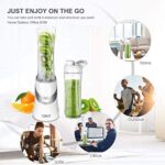 OZAVO Standmixer, Smoothie Maker, Blender 350W, BPA frei, 600ml – Bild 3