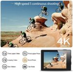 Apexcam Pro Action Cam 4K 20MP Sportkamera Anti-Shake – Bild 3
