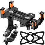 Tiakia Fahrrad Handyhalterung Aluminiumlegierung Motorrad Scooter Fahrrad