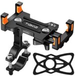 Tiakia Fahrrad Handyhalterung Aluminiumlegierung Motorrad Scooter Fahrrad