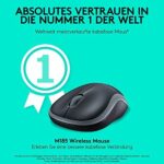 Logitech M185 Kabellose Maus, 2.4 GHz Verbindung – Bild 2