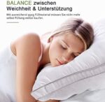 Viewstar Kopfkissen ausgewählte Füllung Mikrofaser – Bild 2