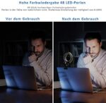 Videokonferenz-Beleuchtungsset, Beleuchtung für Monitor-Clip-On – Bild 2