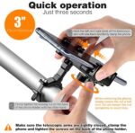Tiakia Fahrrad Handyhalterung Aluminiumlegierung Motorrad Scooter Fahrrad – Bild 4