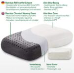 NuMOON - Orthopädisches Nackenstützkissen / Seitenschläferkissen – Bild 4