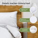 Viewstar Kopfkissen ausgewählte Füllung Mikrofaser – Bild 4