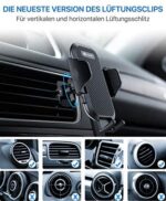 andobil Auto Handyhalterung 3-in-1 – Saugnapf & Lüftung, Universal KFZ Halter für iPhone & Samsung – Bild 7
