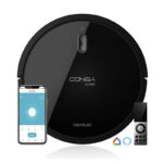 Cecotec Roboter-Conga-Sauger Serie 1090 angeschlossen - Mit App.