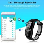 Tipmant Fitness Armband mit Pulsmesser Blutdruckmessung Smartwatch Fitness Tracker Wasserdicht IP68 Fitness Uhr – Bild 4