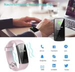 YAMAY Fitness Armband mit Blutdruckmessung, Smartwatch Fitness Tracker – Bild 9