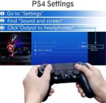 PUPATIO Gaming Headset für PS5 PS4 Xbox Series PC – Bild 6