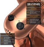 Brandson - Tischventilator im Kupfer Design – Bild 4