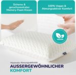 ZenPur Memory Schaum Schlaf Kissen – Bild 8