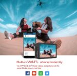 Apexcam Pro Action Cam 4K 20MP Sportkamera Anti-Shake – Bild 6