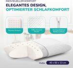 ZenPur Memory Schaum Schlaf Kissen – Bild 2